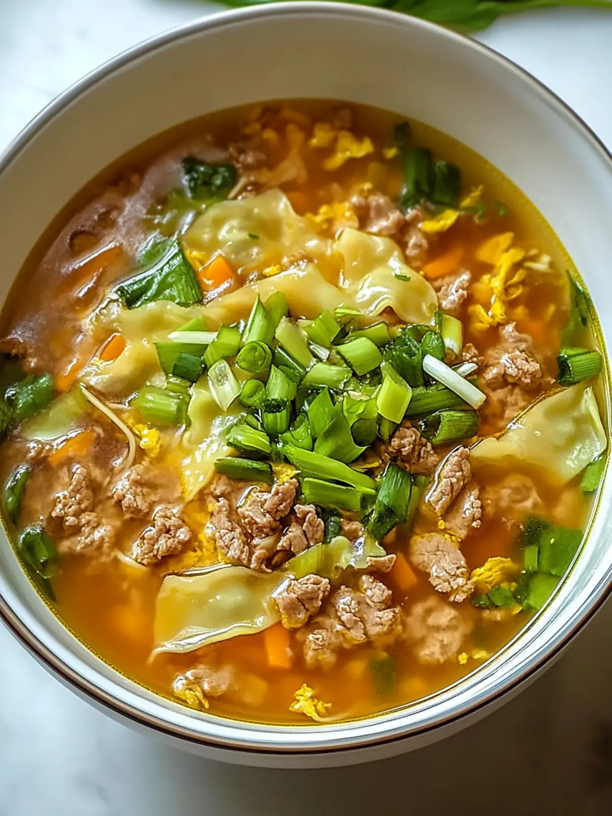 One-Pot Egg Roll Soup: A Cozy Low-Carb Delight 3 One-Pot Egg Roll Soup