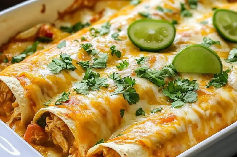 Joanna Gaines Chicken Enchiladas