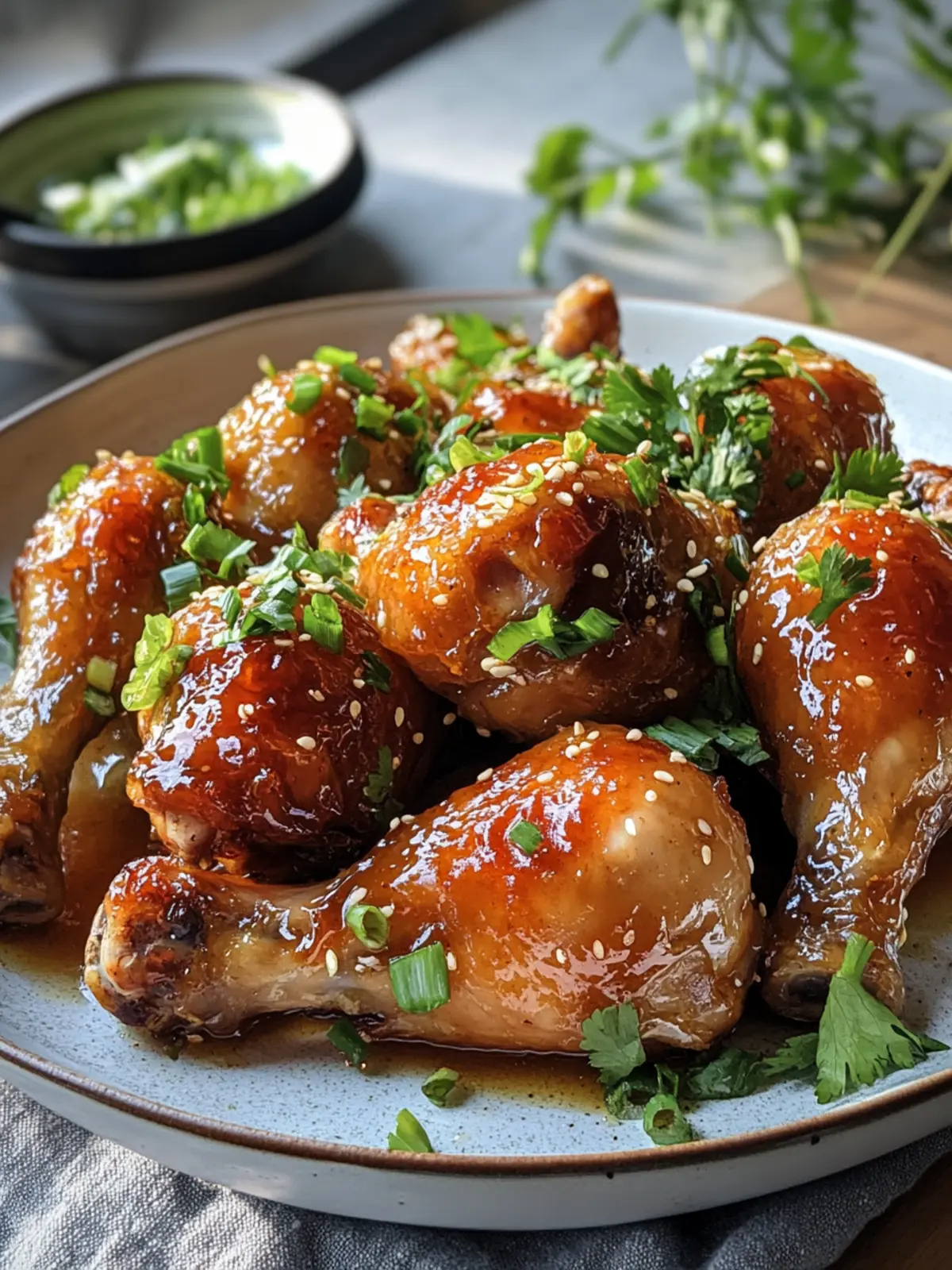 Longan Honey Butter Baked Chicken Legs with Sweet Glaze Magic 3 Longan Honey Butter Baked Chicken Legs