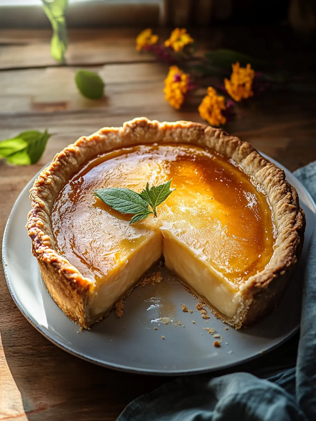 Golden Greek Honey Pie Recipe – Sweet Comfort in Every Bite 5 Golden Greek Honey Pie