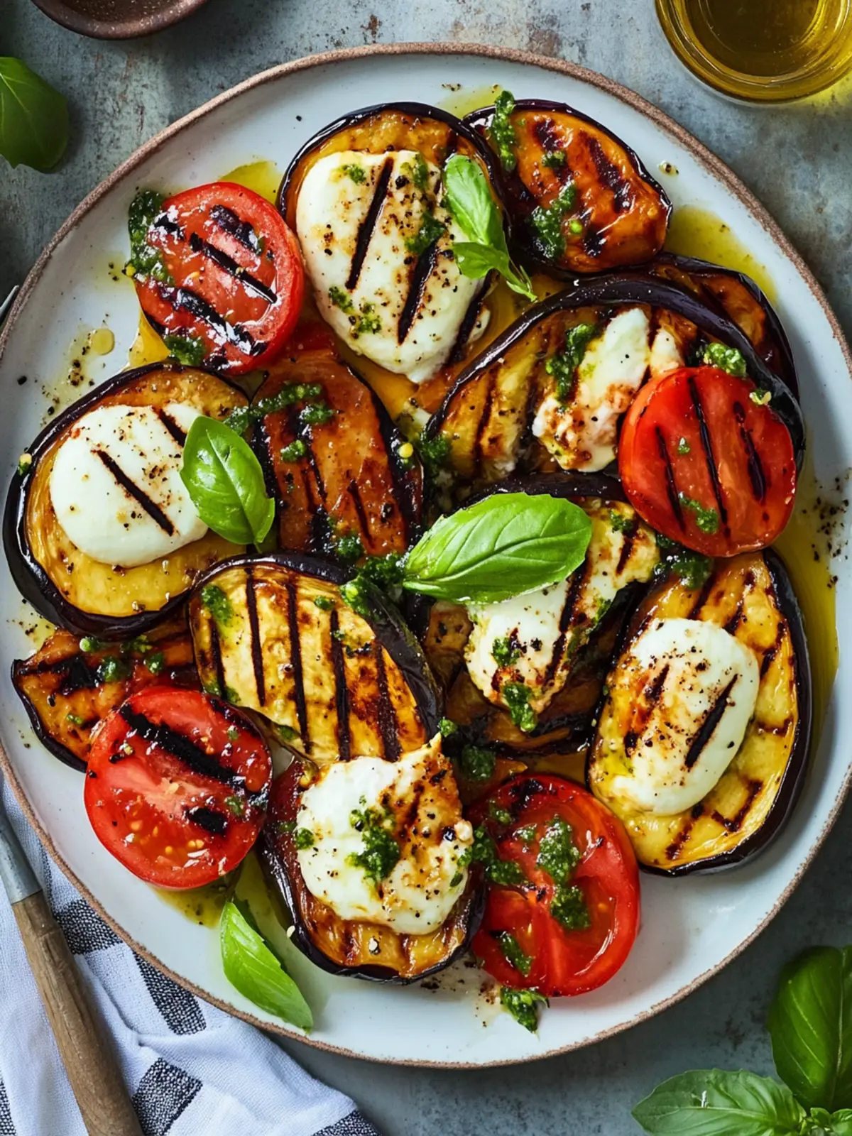 Delicious Grilled Eggplant Caprese for Summer BBQ Bliss 2 Grilled Eggplant Caprese