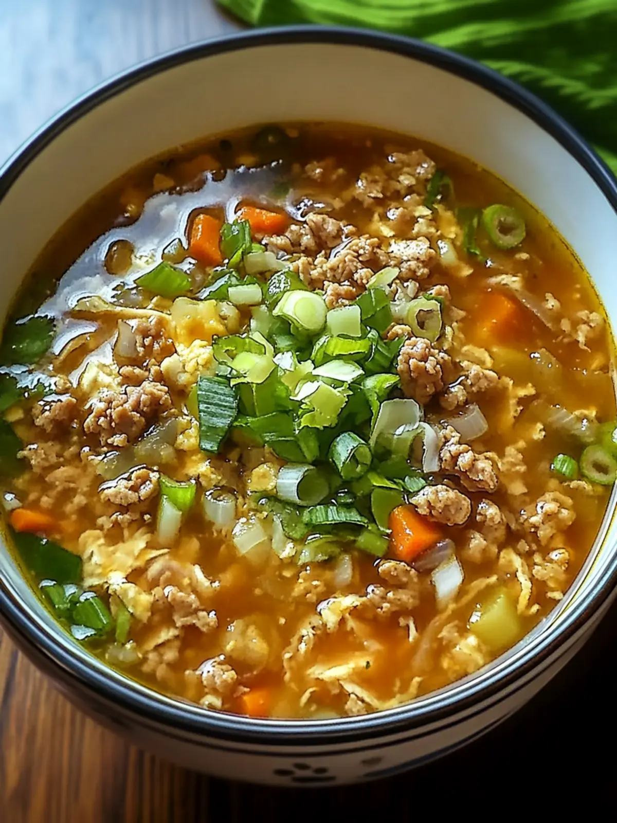 One-Pot Egg Roll Soup: A Cozy Low-Carb Delight 2 One-Pot Egg Roll Soup