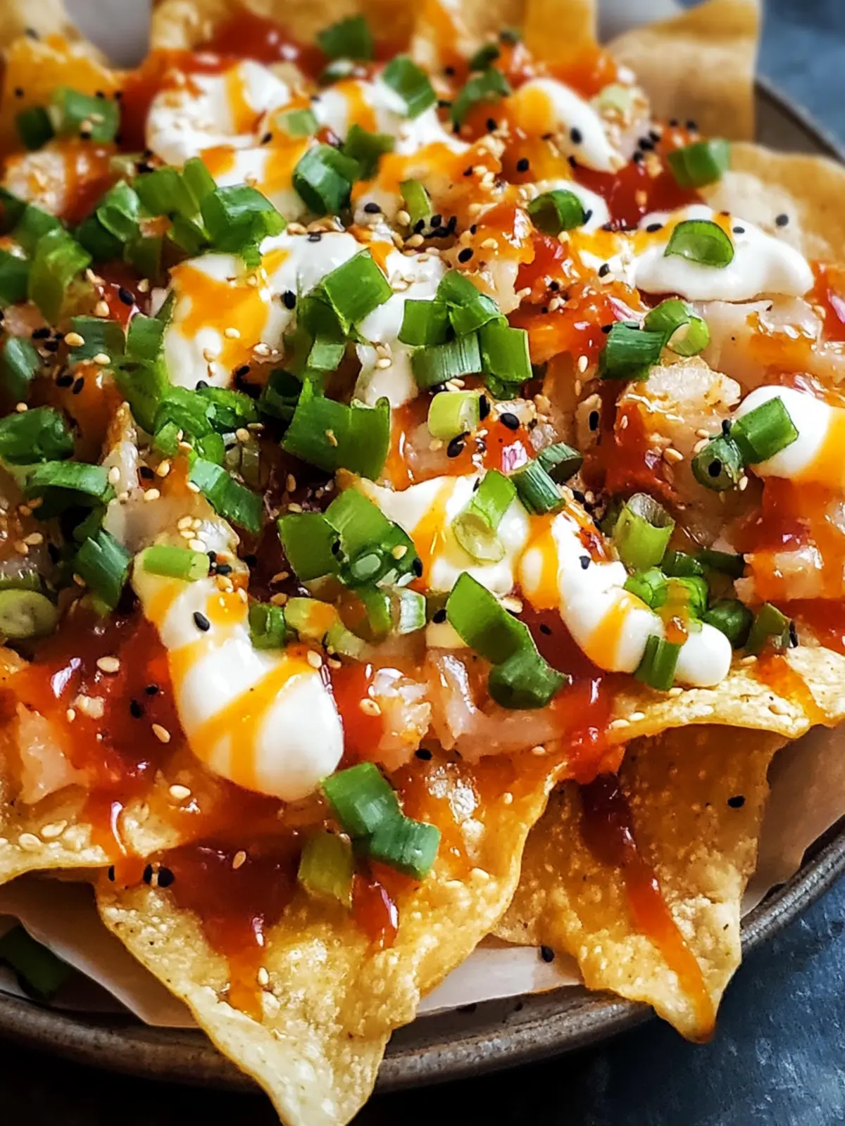 Crab Rangoon Nachos: The Ultimate Comfort Food Mashup! 4 Crab Rangoon Nachos