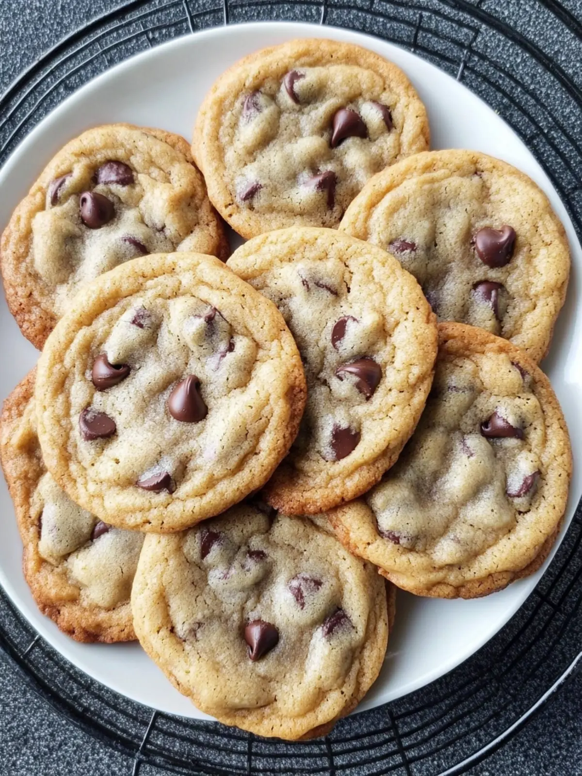 Ultimate Thin & Chewy Chocolate Chip Cookies to Love 3 Thin & Chewy Chocolate Chip Cookies