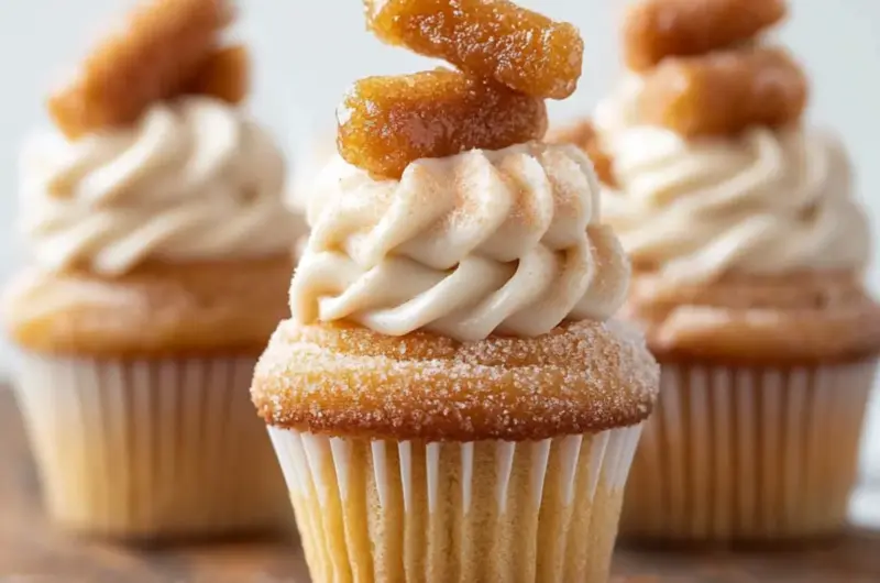 Churro Cupcakes