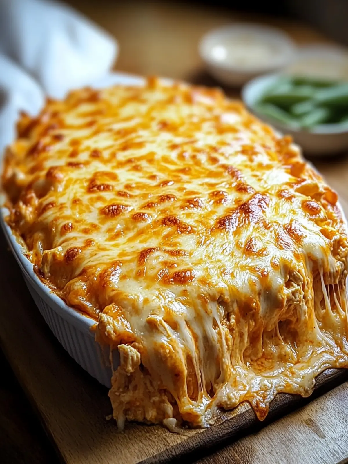Buffalo Chicken Cheese Bake: Comfort Food Made Easy 3 Buffalo Chicken Cheese Bake