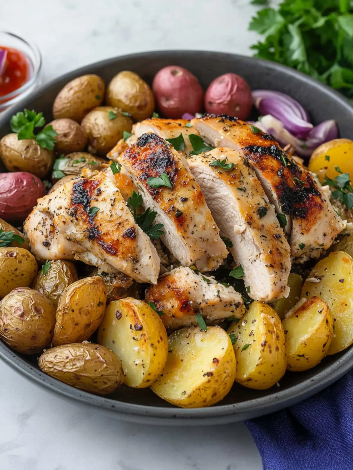 Savory Greek Chicken and Roasted Potatoes for Family Feasts 5 Greek Chicken and Roasted Potatoes