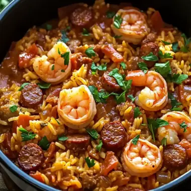Savory One Pot Shrimp and Sausage Jambalaya to Impress 10 One Pot Shrimp and Sausage Jambalaya
