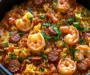 Savory One Pot Shrimp and Sausage Jambalaya to Impress