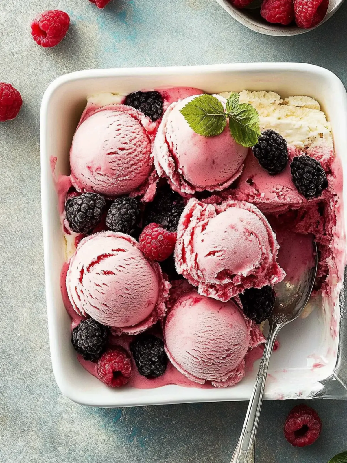 Raspberry Ice Cream Delight: Chill Out with a Dreamy Treat 3 Raspberry Ice Cream Delight