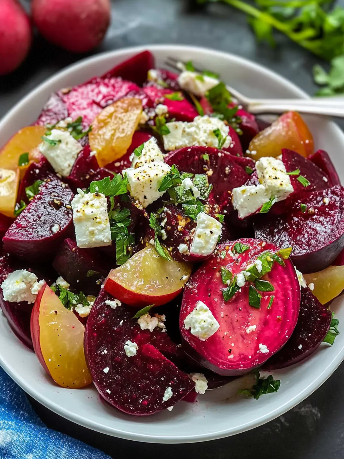 Elevate Dinner with Zesty Greek Beet Salad Delight 2 Greek Beet Salad