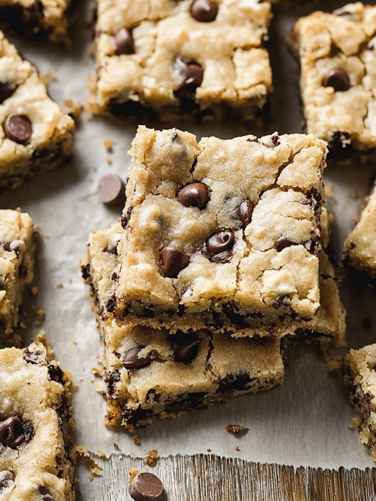 Ultimate Chocolate Chip Cookie Bars You Can’t Resist 3 Chocolate Chip Cookie Bars