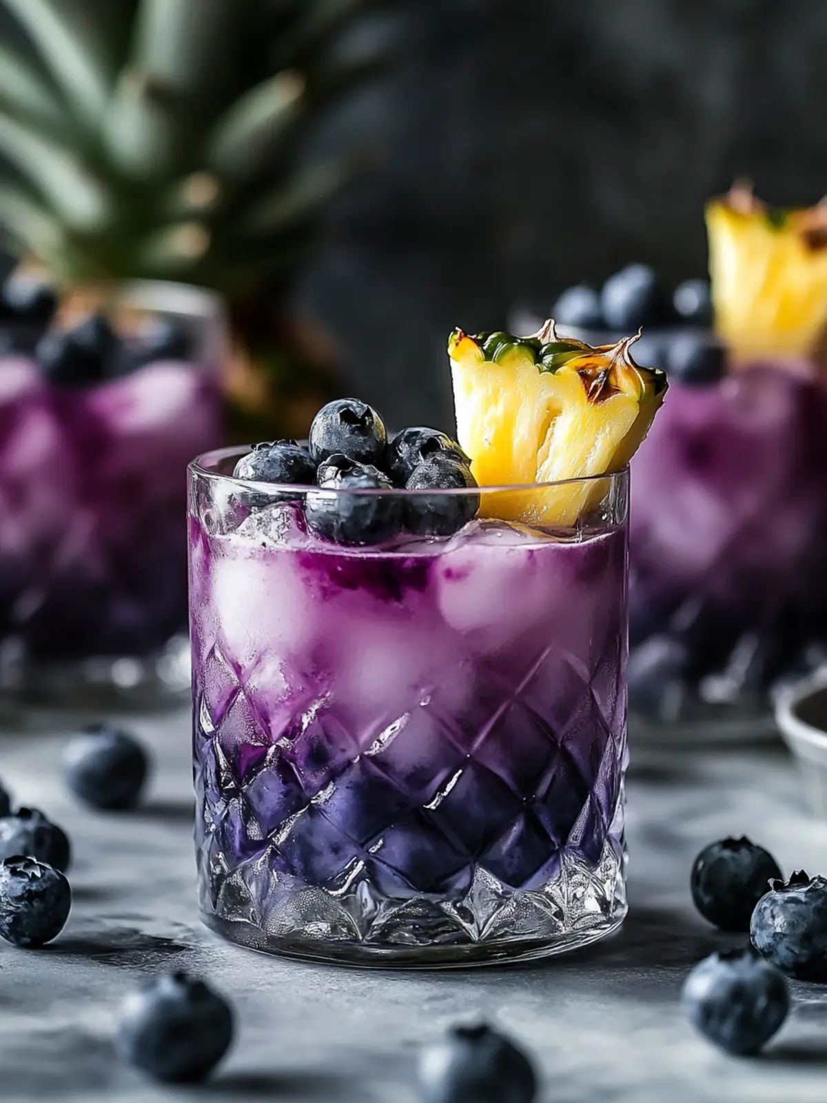 Delicious Blueberry Pineapple Tequila Sour You Need to Try 2 Blueberry Pineapple Tequila Sour