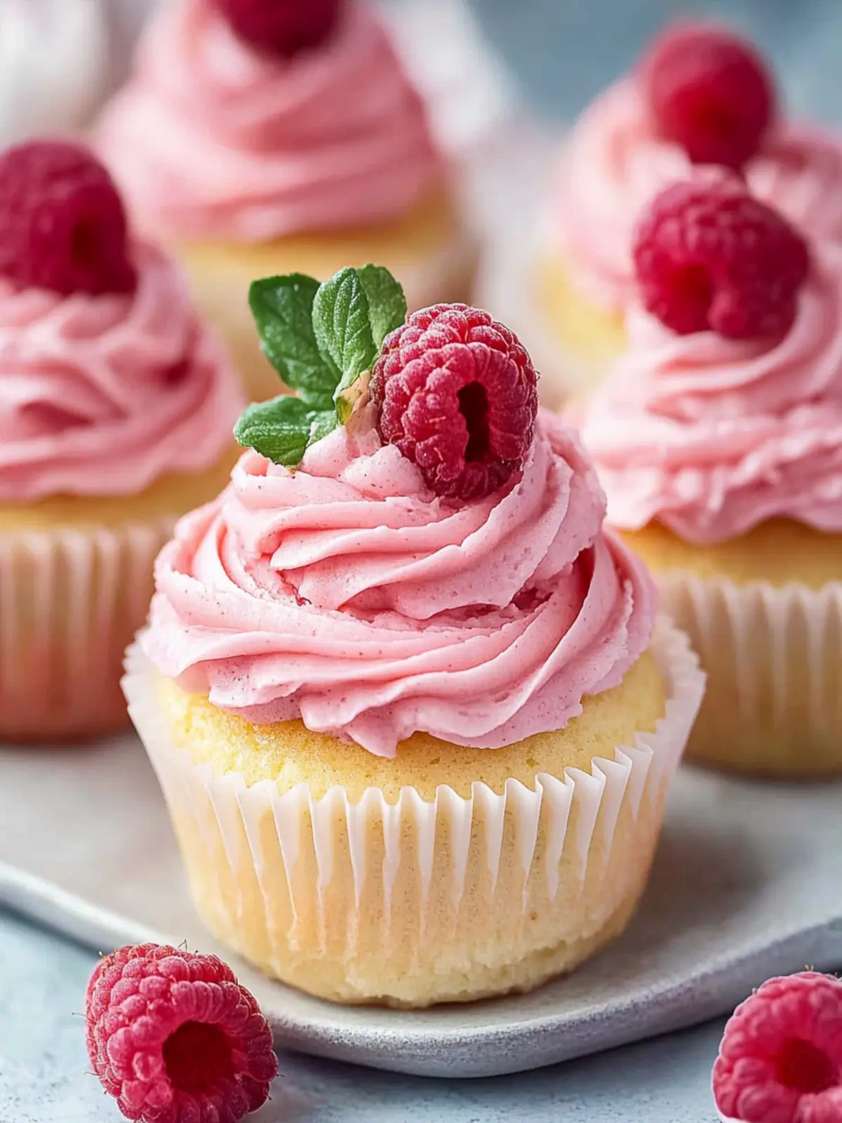 Delicious Raspberry Cupcakes to Brighten Your Day 3 Raspberry Cupcakes