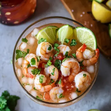 Delicious Mexican Shrimp Cocktail with Avocado Twist 9 Mexican Shrimp Cocktail
