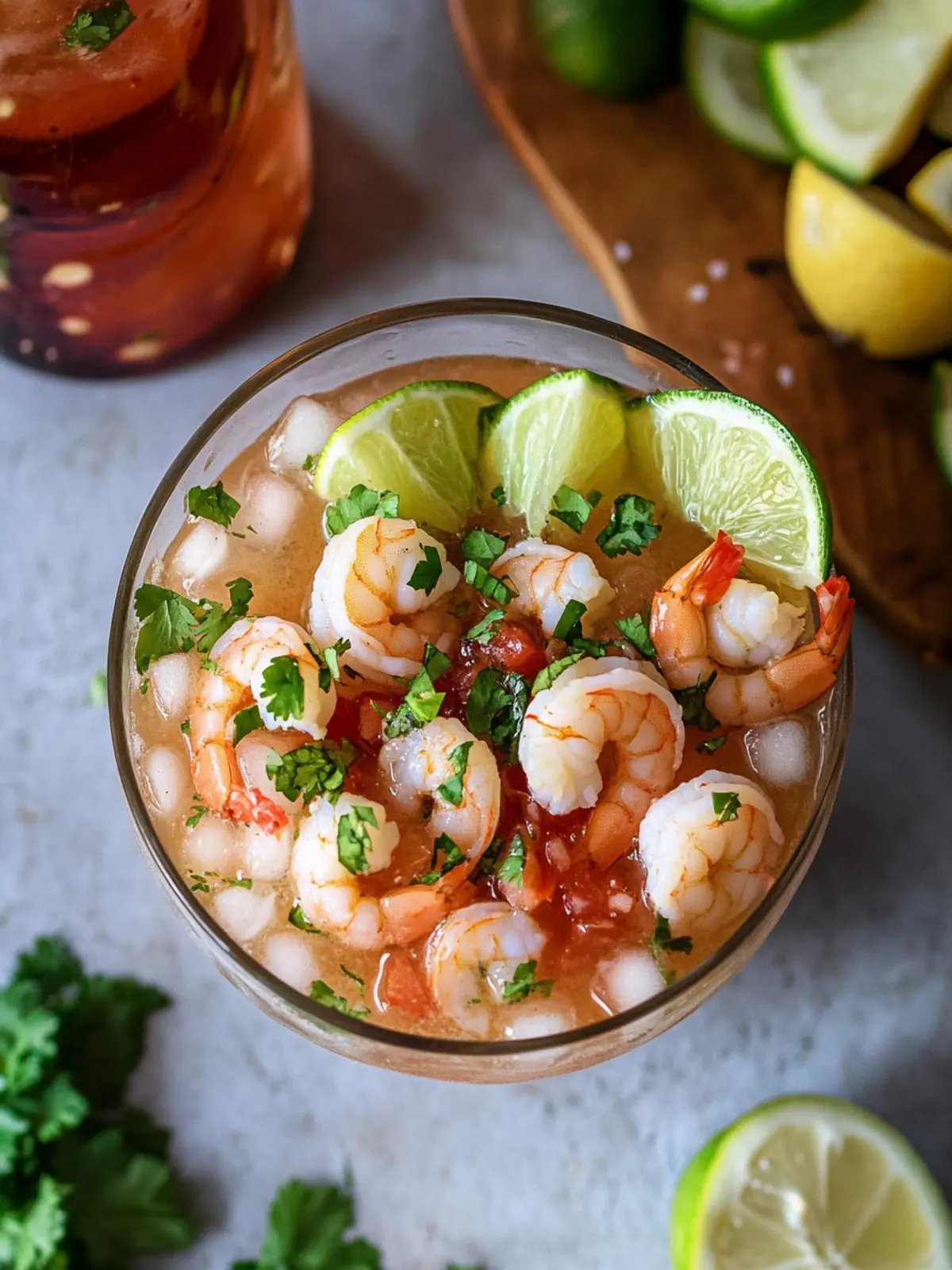 Delicious Mexican Shrimp Cocktail with Avocado Twist 5 Mexican Shrimp Cocktail
