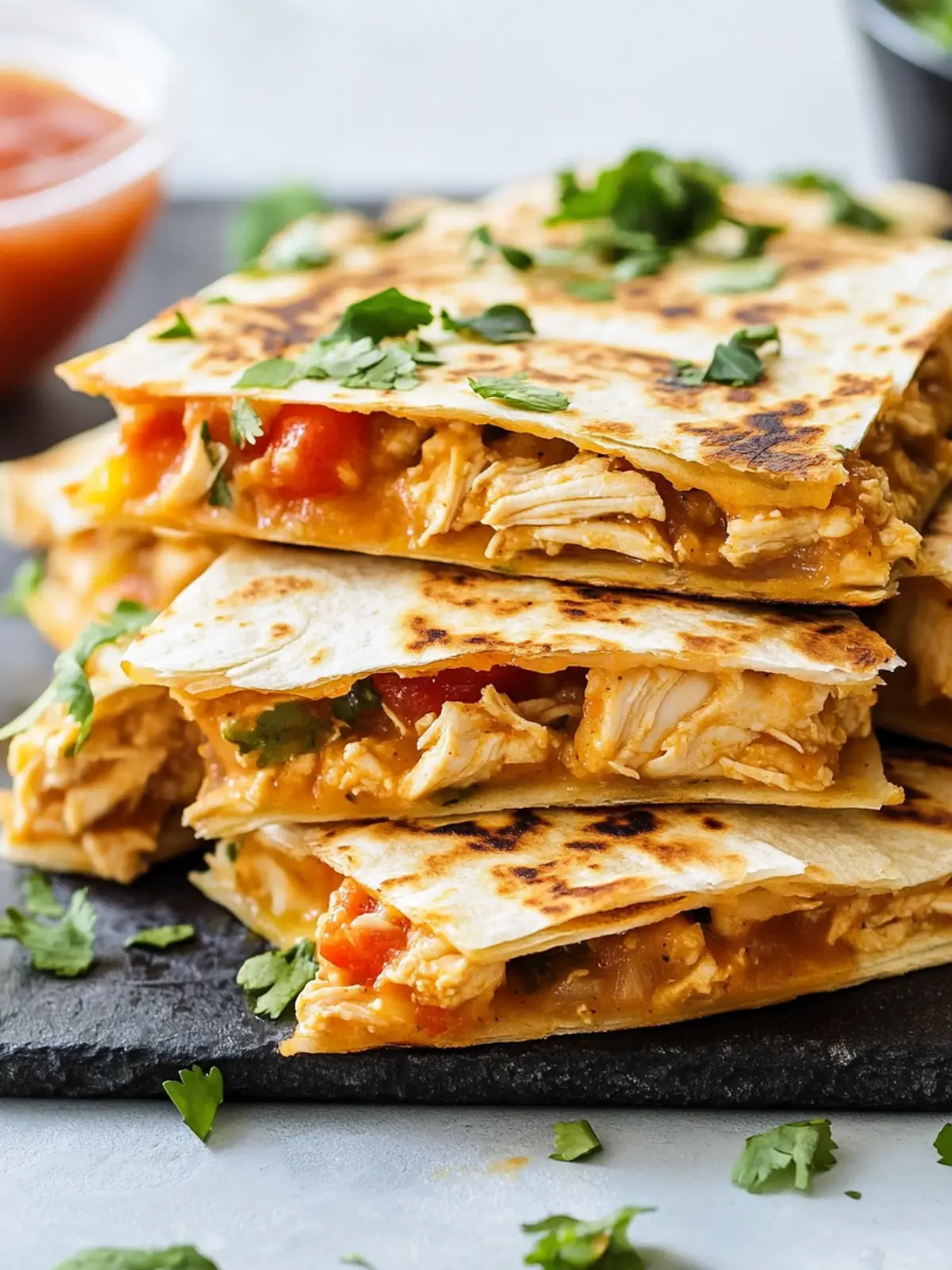 Irresistible Chicken Quesadilla Recipe for a Flavor Explosion 4 Chicken Quesadilla