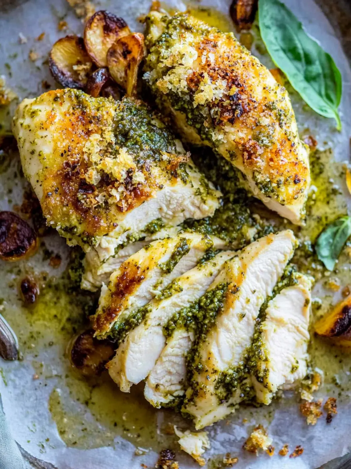 Irresistible Basil Pesto Chicken: Quick and Delicious Dinner! 5 Basil Pesto Chicken