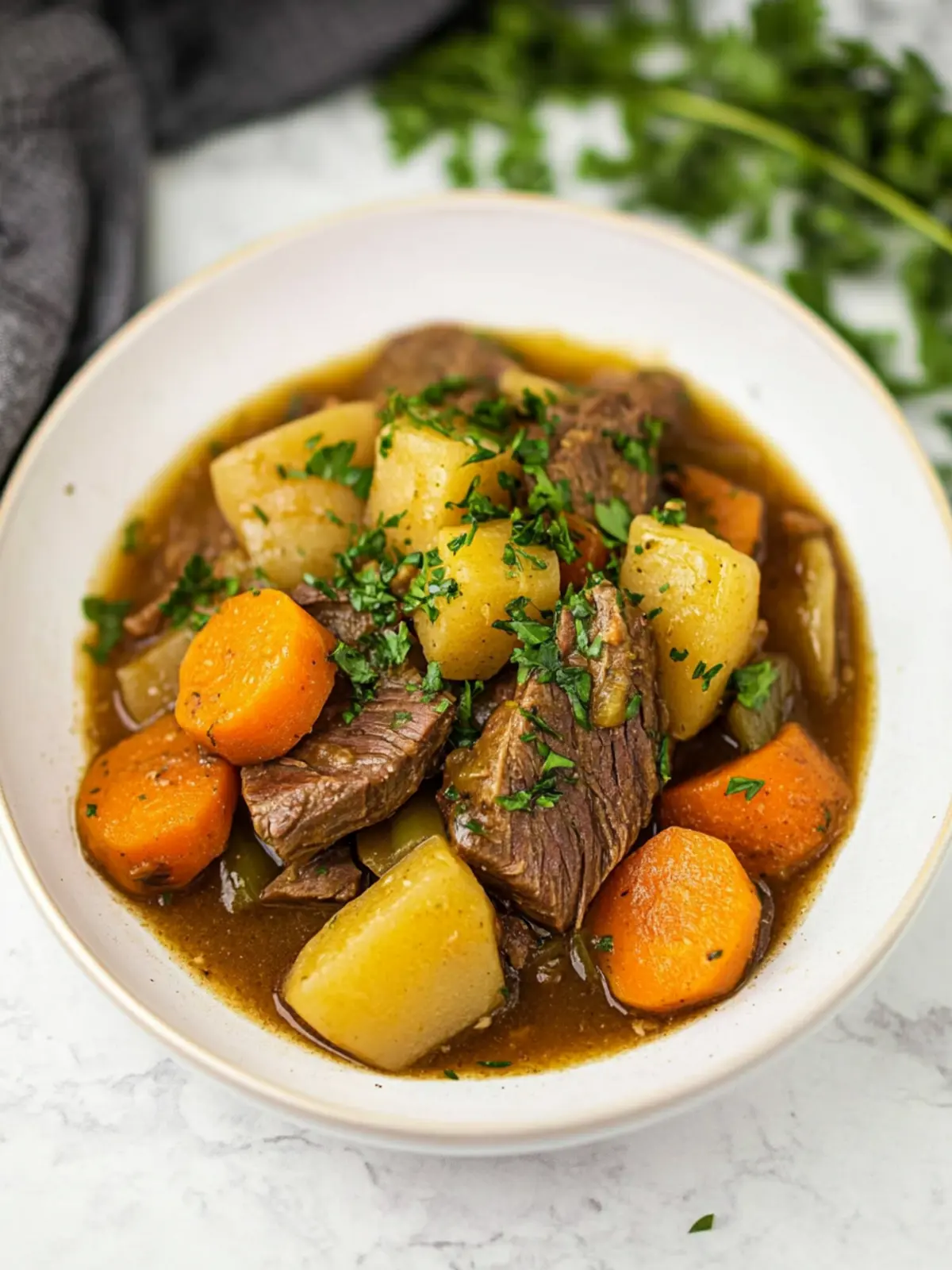 Hearty Slow Cooker Vegan Pot Roast That's Pure Comfort Food 2 Slow Cooker Vegan Pot Roast
