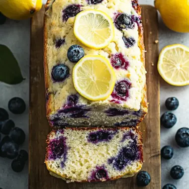 Lemon Blueberry Loaf: Sweet Sunshine in Every Slice 10 Lemon Blueberry Loaf