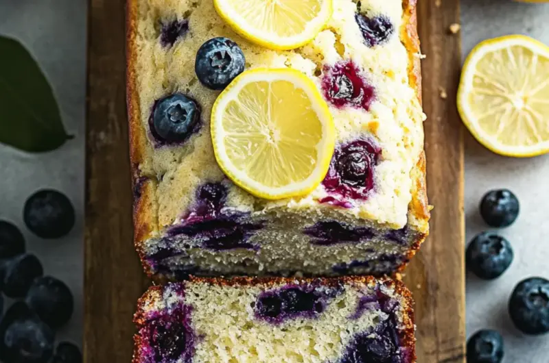 Lemon Blueberry Loaf