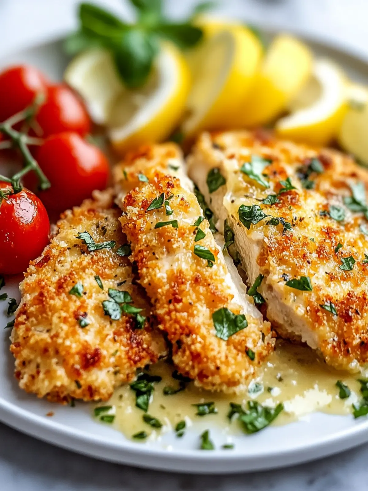 Crispy Crusted Chicken Romano – A Quick Gourmet Delight 2 Crusted Chicken Romano