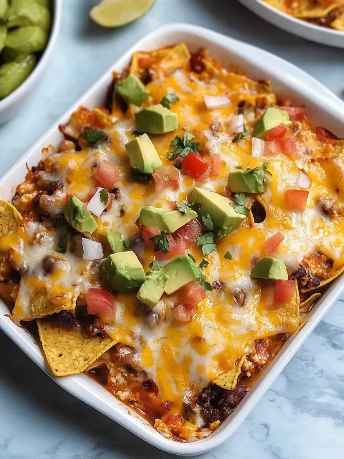 Satisfy Your Cravings with Easy Nacho Casserole Delight 2 Nacho Casserole