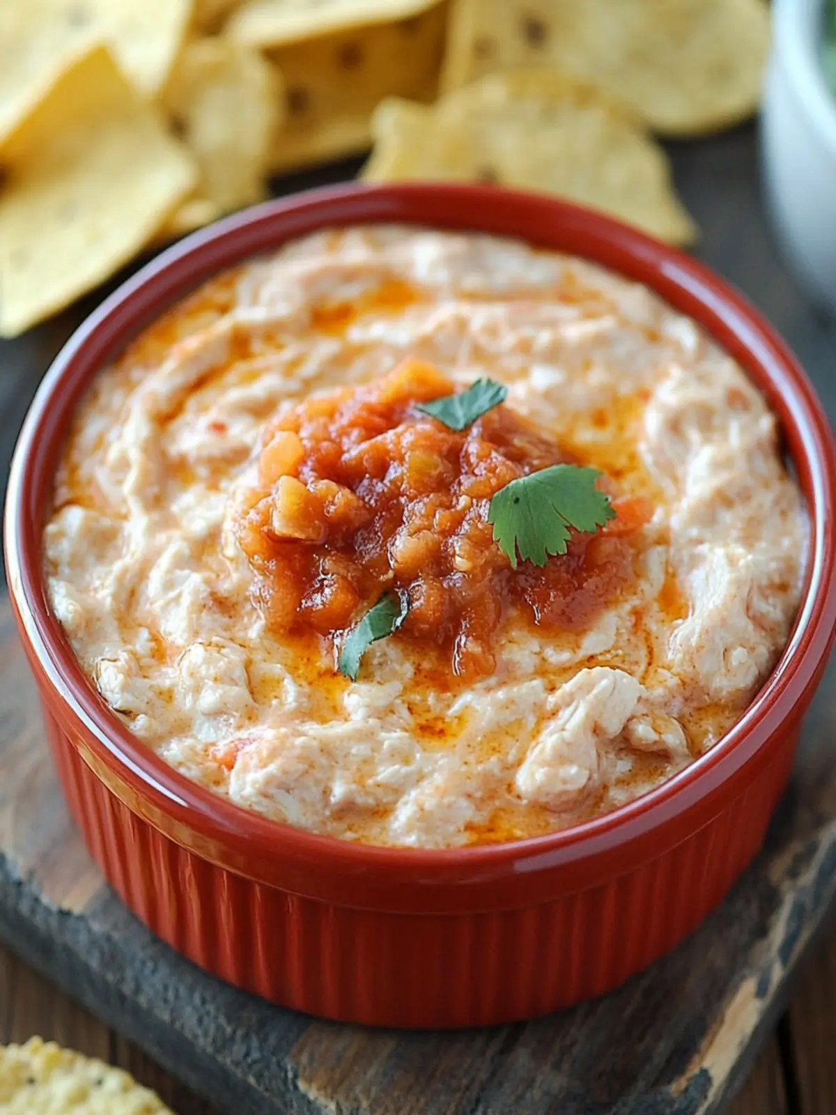 Salsa Chicken Dip: Creamy Delight Perfect for Game Day 2 Salsa Chicken Dip