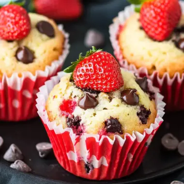 Strawberry Chocolate Chip Muffins: A Love-Filled Bite 10 Strawberry Chocolate Chip Muffins