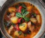 Comforting Stone Soup Loaded with Chicken and Veggies