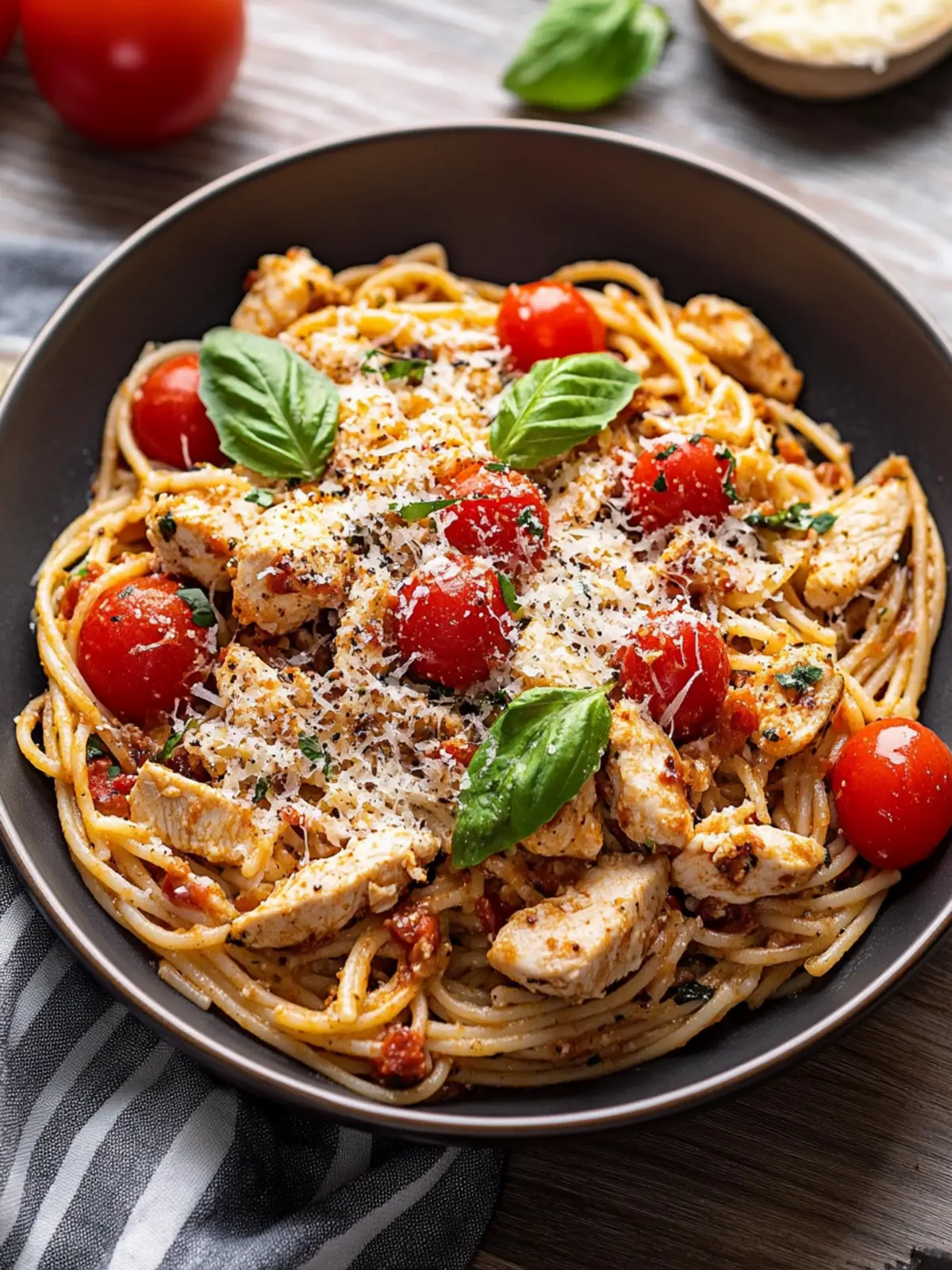 Bruschetta Chicken Pasta: A Burst of Fresh Flavor Awaits! 4 Bruschetta Chicken Pasta