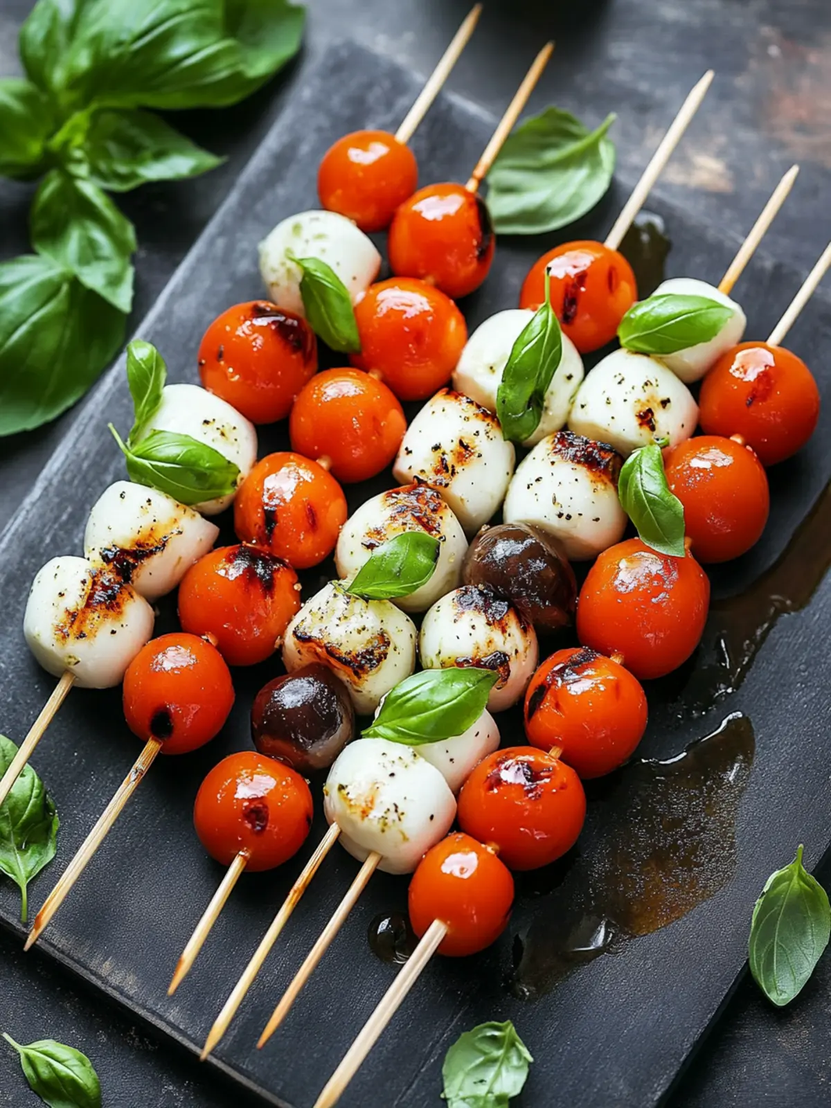 Savory Caprese Skewers: Easy, Fresh & Flavor-Packed Delight 5 Caprese Skewers