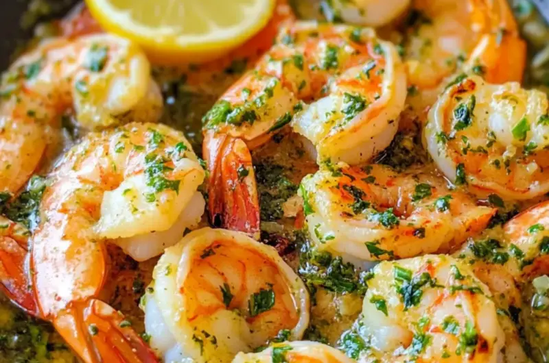 Garlic Parsley Butter Shrimp