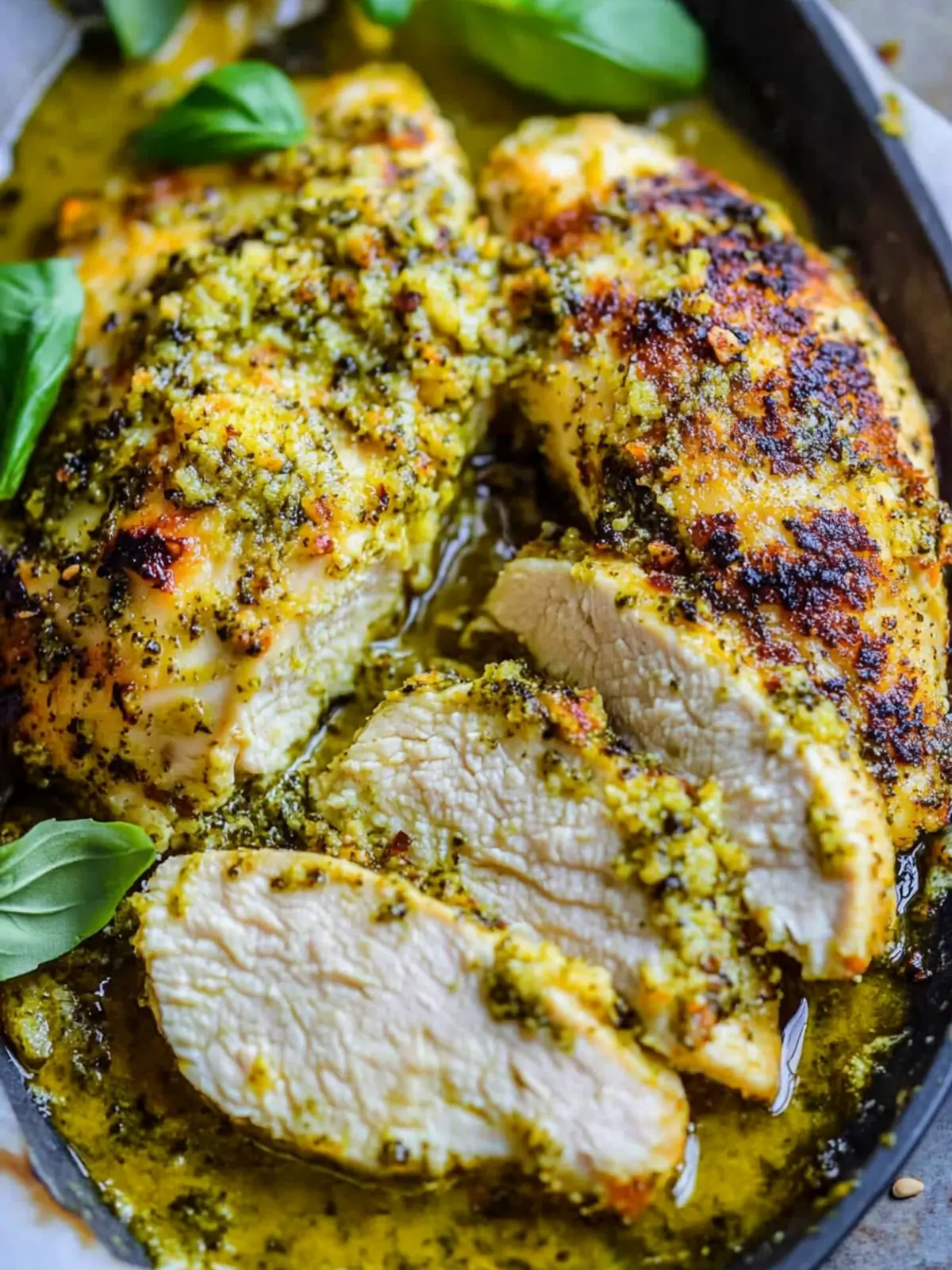 Irresistible Basil Pesto Chicken: Quick and Delicious Dinner! 4 Basil Pesto Chicken