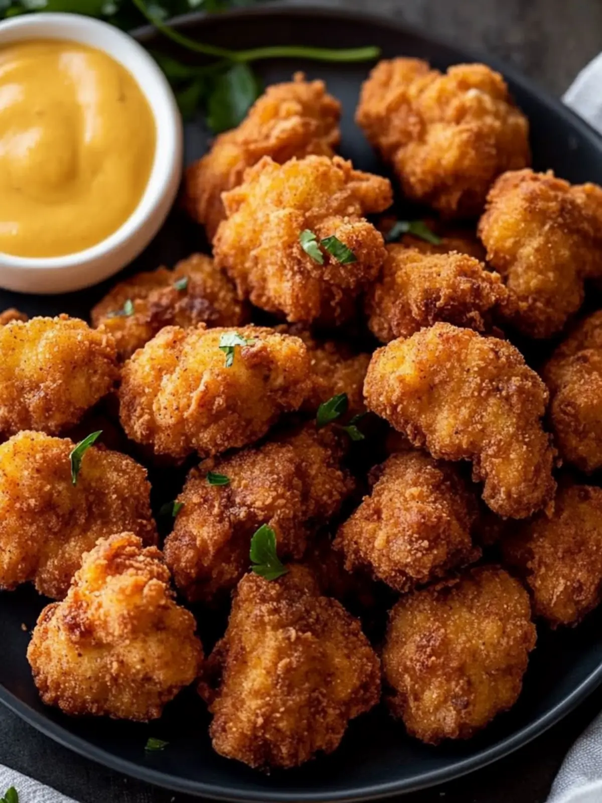 Crispy Chicken Nuggets Marinated in Zesty Pickle Juice 4 Chicken Nuggets