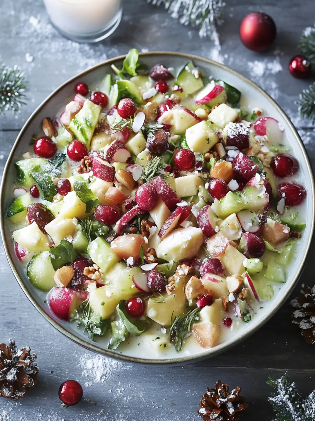 Delicious Ensalada Navideña: A Festive Fruit Delight! 2 Ensalada Navideña