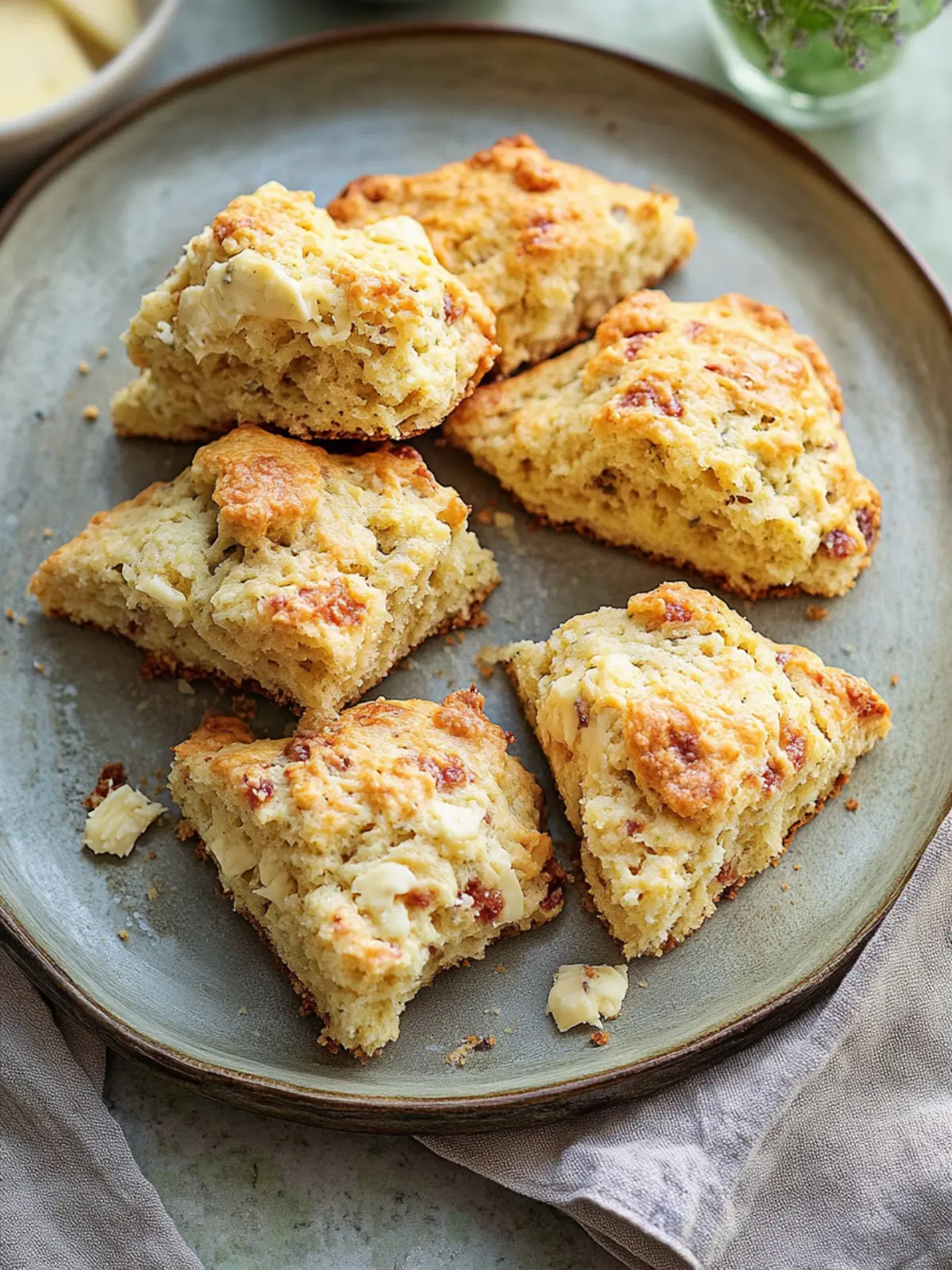 Blue Cheese Scones: Savory Delights for Gourmet Breakfast Lovers 3 Blue Cheese Scones
