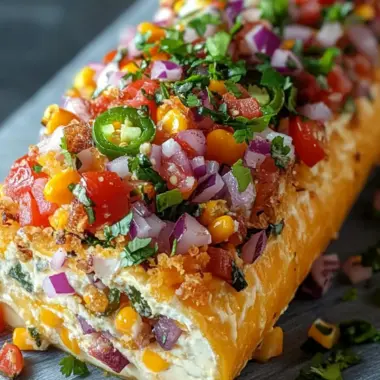 Cowboy Caviar Jalapeno Popper Cheese Log for Fun Gatherings 9 Cowboy Caviar Jalapeno Popper Cheese Log