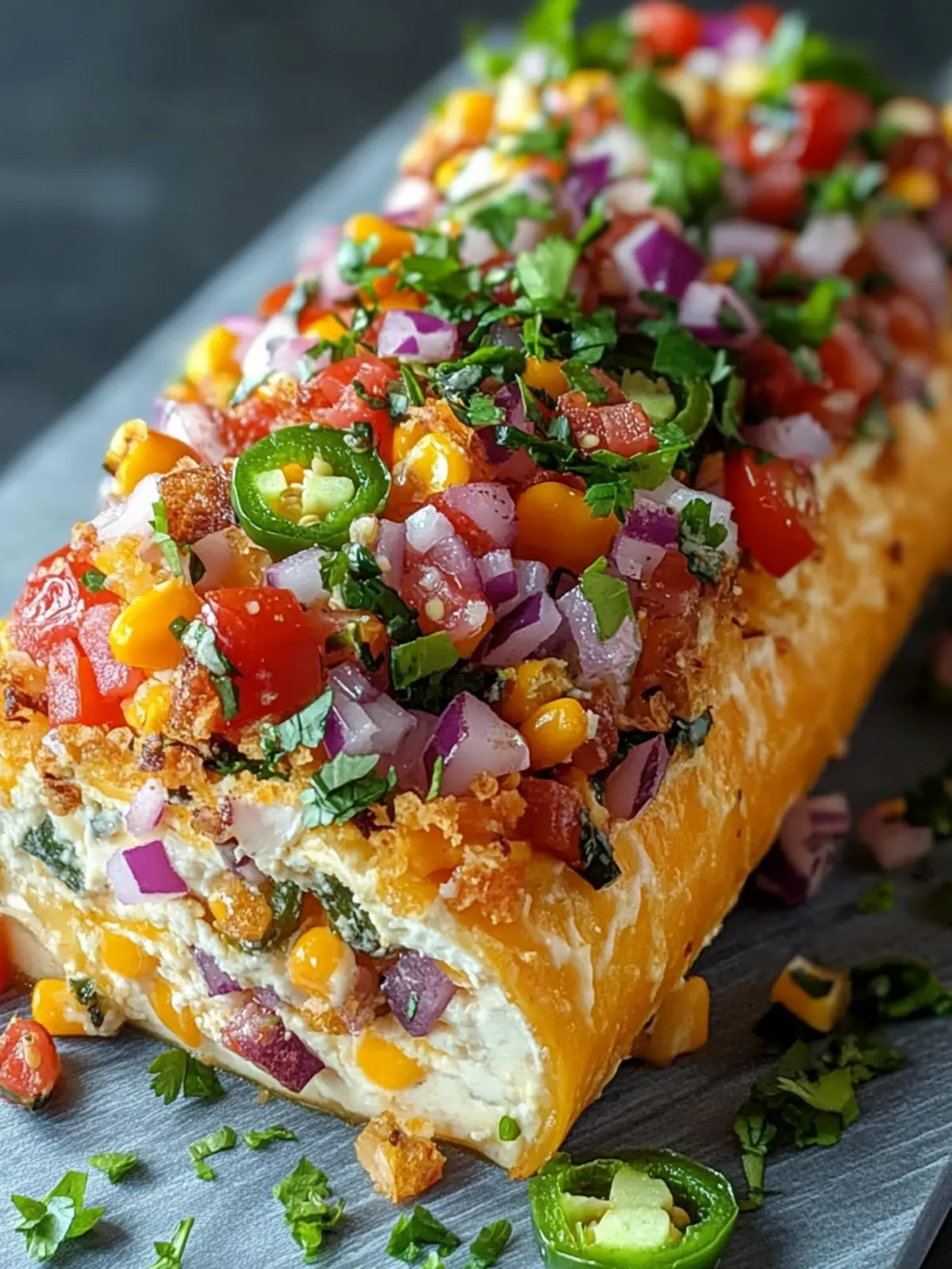 Cowboy Caviar Jalapeno Popper Cheese Log for Fun Gatherings 5 Cowboy Caviar Jalapeno Popper Cheese Log