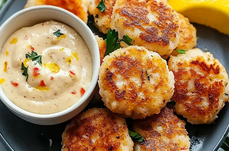 Shrimp Cakes with Lemon Aioli