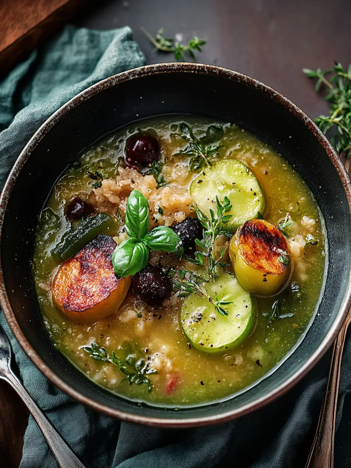 Comforting Stone Soup Loaded with Chicken and Veggies 4 Stone Soup