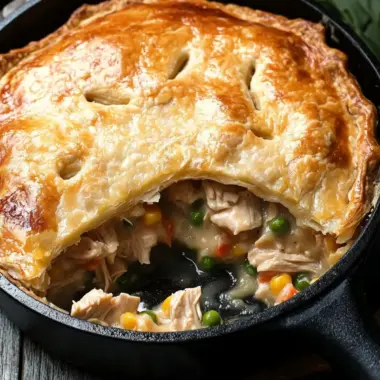 Skillet Chicken Pot Pie: Quick Comfort Food for Everyone 9 Skillet Chicken Pot Pie