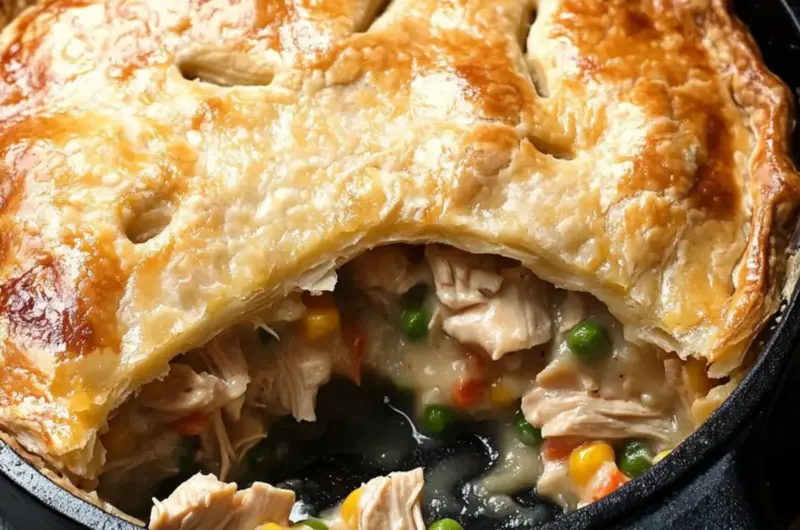 Skillet Chicken Pot Pie