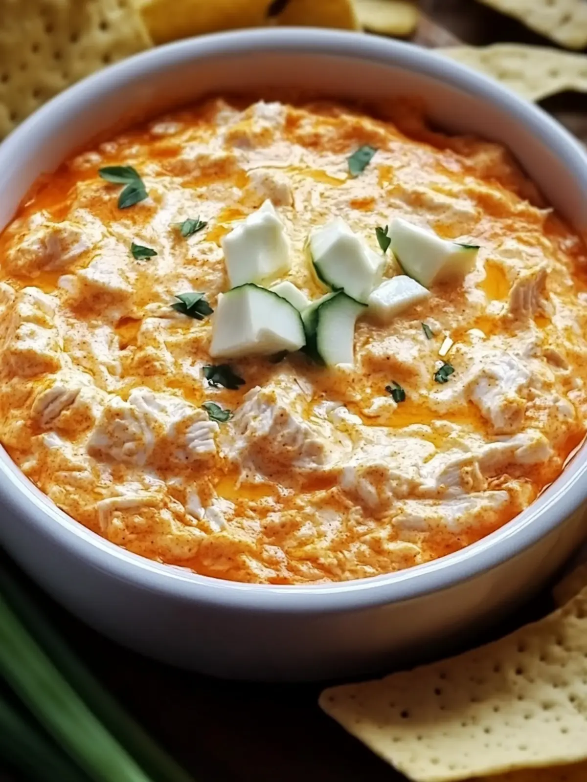 Creamy Rotisserie Chicken Buffalo Dip Your New Party Favorite 2 Rotisserie Chicken Buffalo Dip