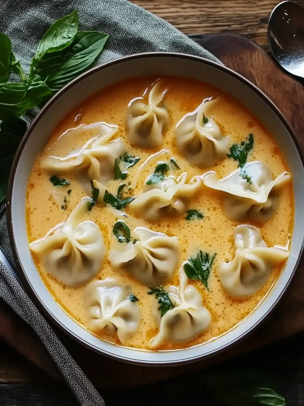 Creamy Thai Dumpling Soup: A Cozy Bowl of Comfort and Flavor 4 Creamy Thai Dumpling Soup