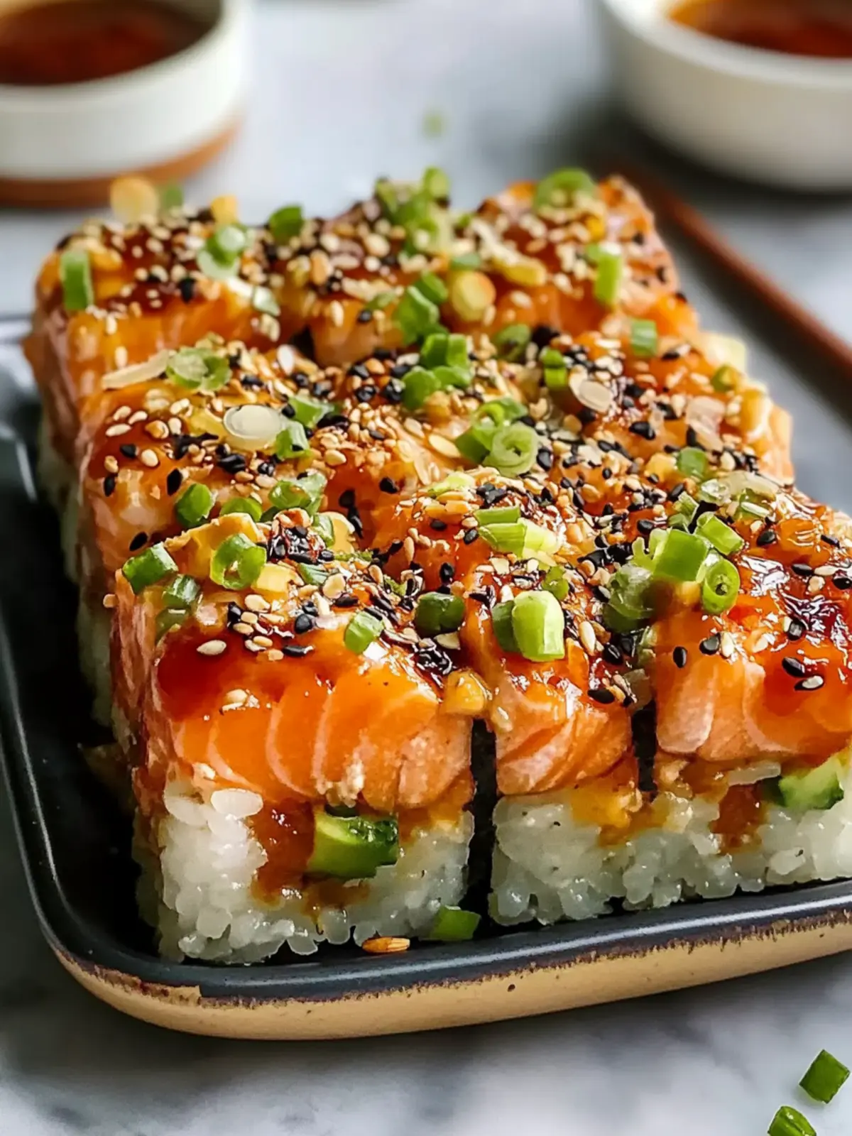 Spicy Salmon Sushi Bake – Your New Weeknight Comfort Food 4 Spicy Salmon Sushi Bake