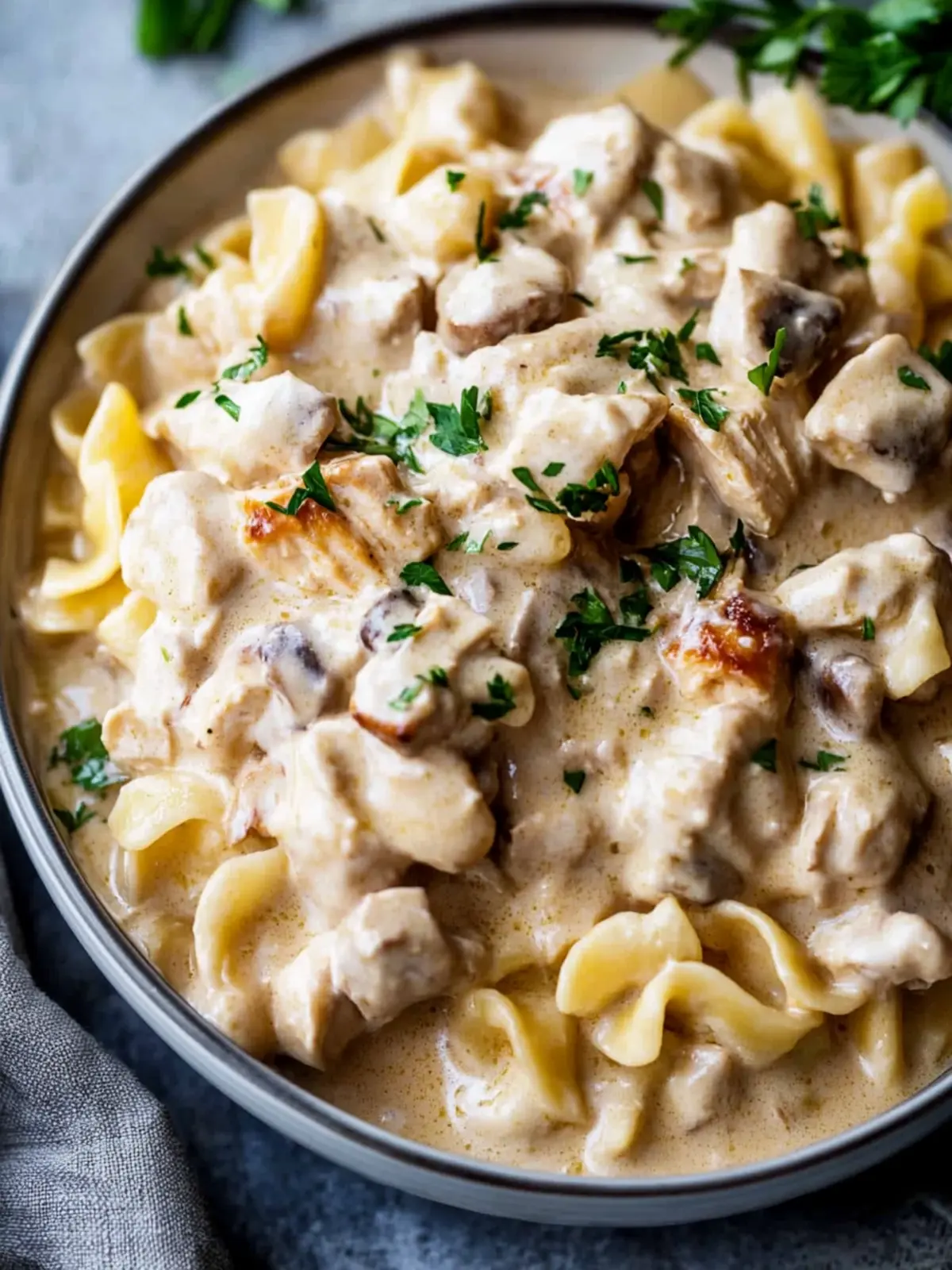 Creamy Chicken Stroganoff for Ultimate Comfort Food Bliss 3 Chicken Stroganoff