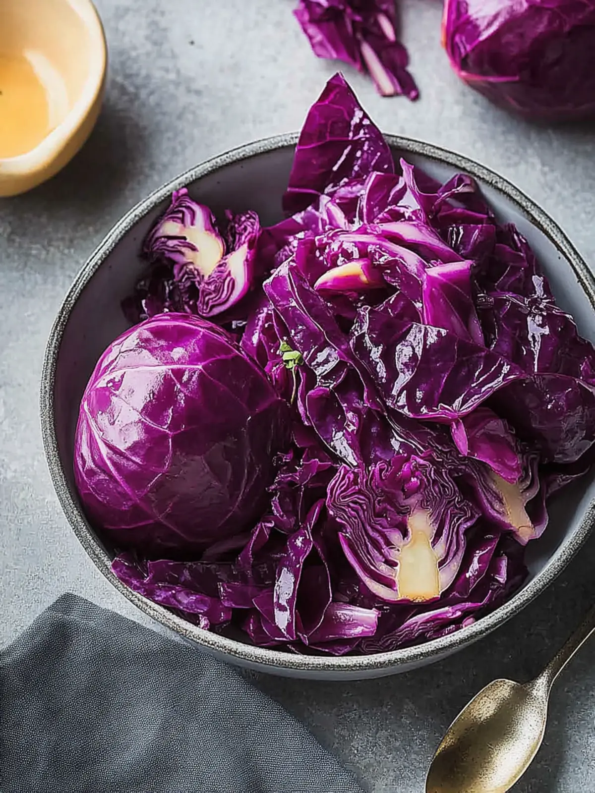 Zesty German Red Cabbage Slaw for a Fresh Flavor Boost 5 German Red Cabbage