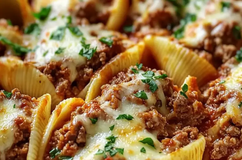 Beef Stuffed Shells