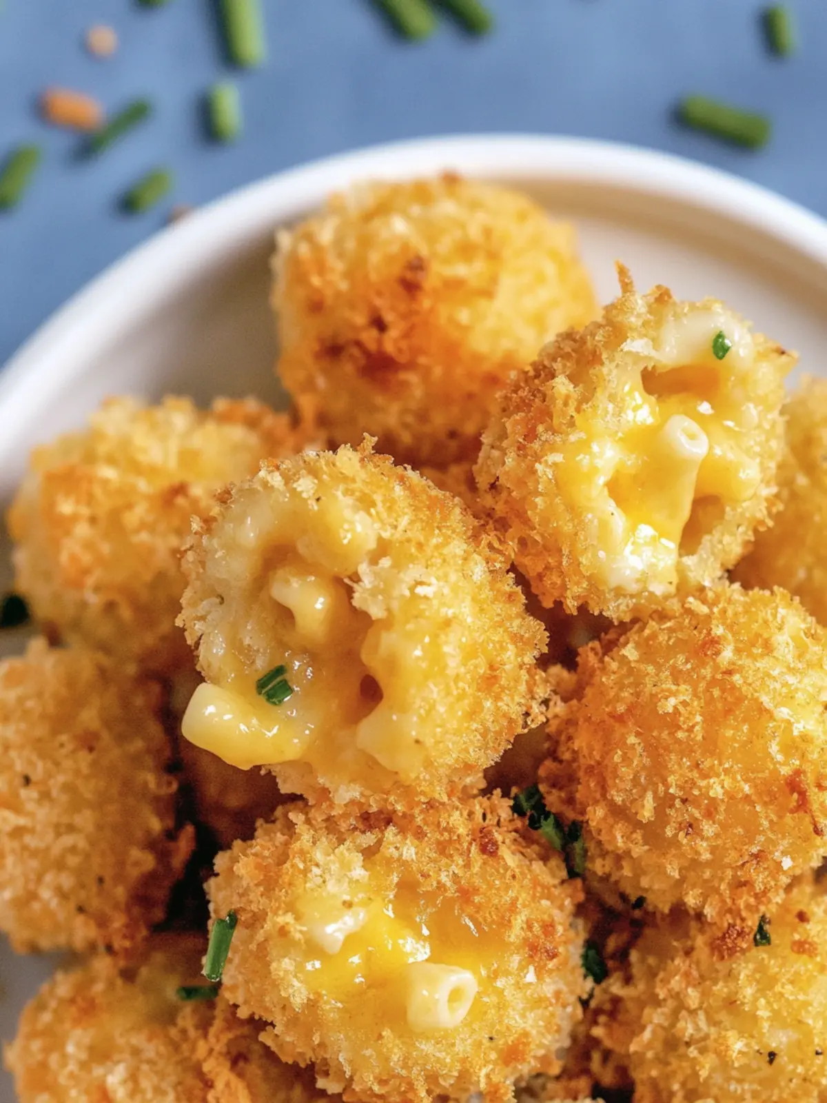Crispy Baked Mac and Cheese Bites that Make You Smile 4 Crispy Baked Mac and Cheese Bites